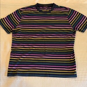 Scotch & Soda Vibrant Striped Short Sleeve Tee